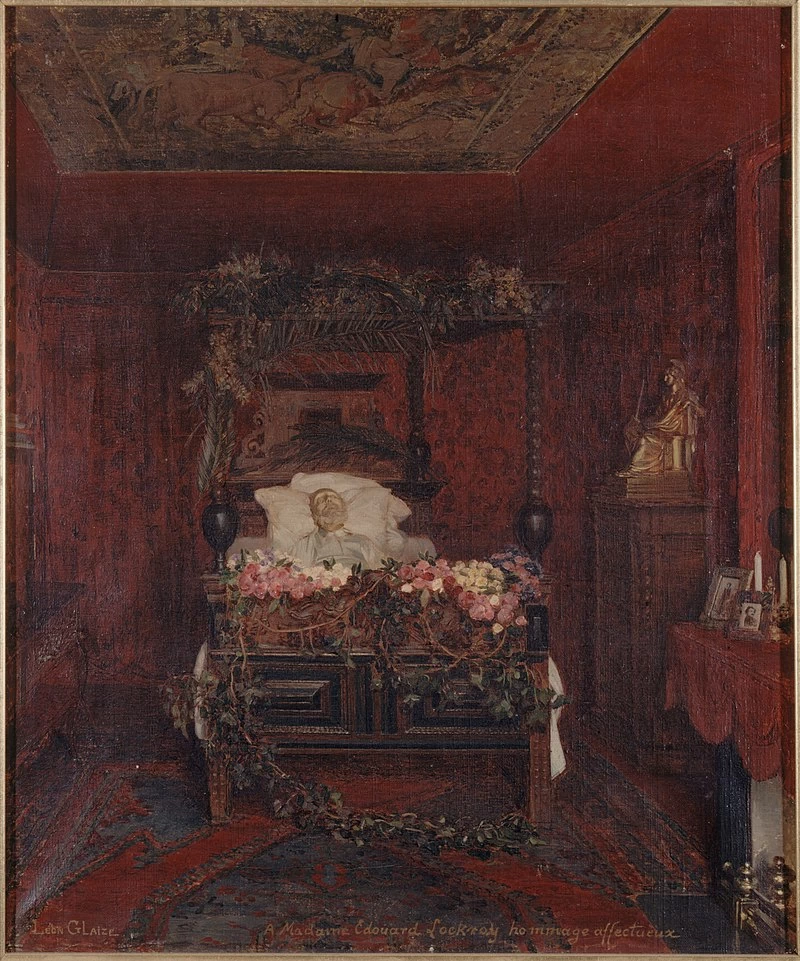 Victor Hugo sul letto di morte - Casa di Victor Hugo